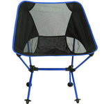 Sedia da campeggio pieghevole portatile da esterno Sedia da spiaggia da pesca leggera Schienale reclinabile in lega di alluminio aeronautica, Aluminum Alloy Chair(blue), Aluminum Alloy Chair(green), Aluminum Alloy Chair(light blue)                     ...