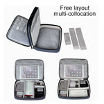 Grande custodia multifunzione in nylon impermeabile per iPad, dimensioni: 29 x 21 x 8 cm