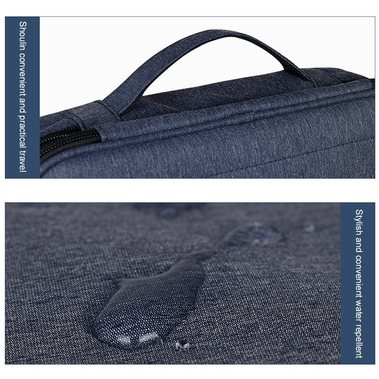 Grande custodia multifunzione in nylon impermeabile per iPad, dimensioni: 29 x 21 x 8 cm