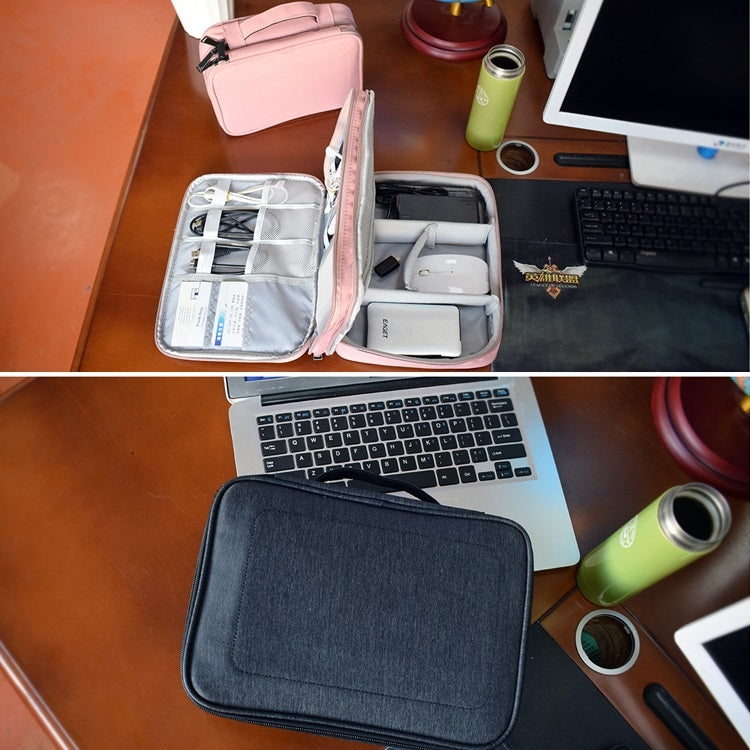 Grande custodia multifunzione in nylon impermeabile per iPad, dimensioni: 29 x 21 x 8 cm