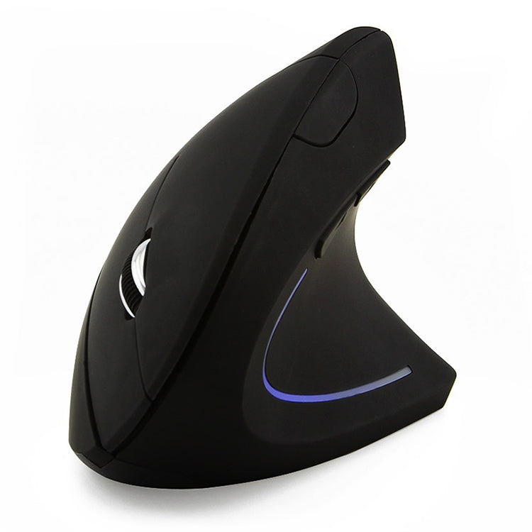 Versione a batteria Mouse wireless Mouse ottico verticale da 2,4 GHz, Battery Version (Black), Battery Version (White)