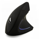 Versione a batteria Mouse wireless Mouse ottico verticale da 2,4 GHz, Battery Version (Black), Battery Version (White)