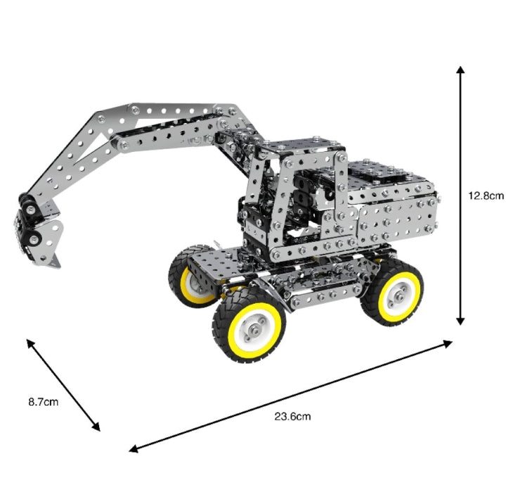 642PCS Biella Manuale Escavatore Assemblaggio FAI DA TE Building Block Giocattoli Educativi Kit Per MoFun SW-031