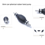 Pompa a mano per pompa a benzina per motocicletta in gomma sferica per auto da 8 mm, 8mm Gasoline Pump