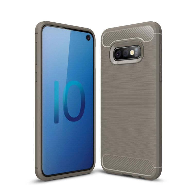 Custodia TPU fibra di carbonio per Samsung Galaxy S10e