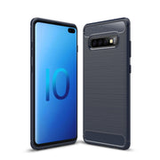 Custodia TPU fibra di carbonio per Samsung Galaxy S10+