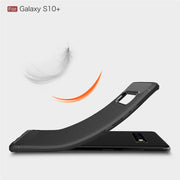 Custodia TPU fibra di carbonio per Samsung Galaxy S10+