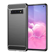 Custodia TPU fibra di carbonio per Samsung Galaxy S10