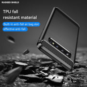 Custodia TPU fibra di carbonio per Samsung Galaxy S10