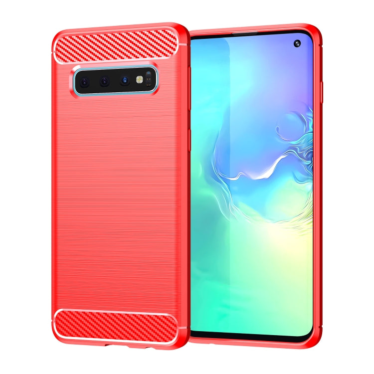 Custodia TPU fibra di carbonio per Samsung Galaxy S10