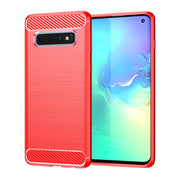Custodia TPU fibra di carbonio per Samsung Galaxy S10