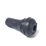 Stelo valvola corto in gomma nera a scatto (TR412) con chiave per nucleo valvola per fori tubeless da 11,5 mm da 0,453 pollici su pneumatici standard per veicoli, TR412