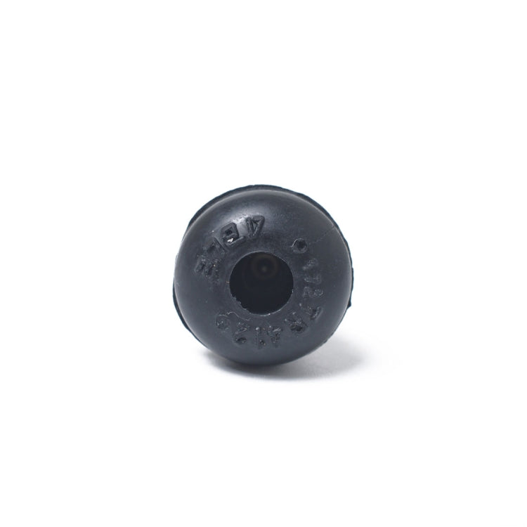 Stelo valvola corto in gomma nera a scatto (TR412) con chiave per nucleo valvola per fori tubeless da 11,5 mm da 0,453 pollici su pneumatici standard per veicoli, TR412
