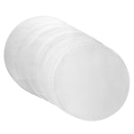 Stampo per hamburger in lega di alluminio per uso alimentare per uso domestico Rivestimento antiaderente per cucina Stampo per hamburger con 40 fogli di carta siliconata, 1PC Black Handle