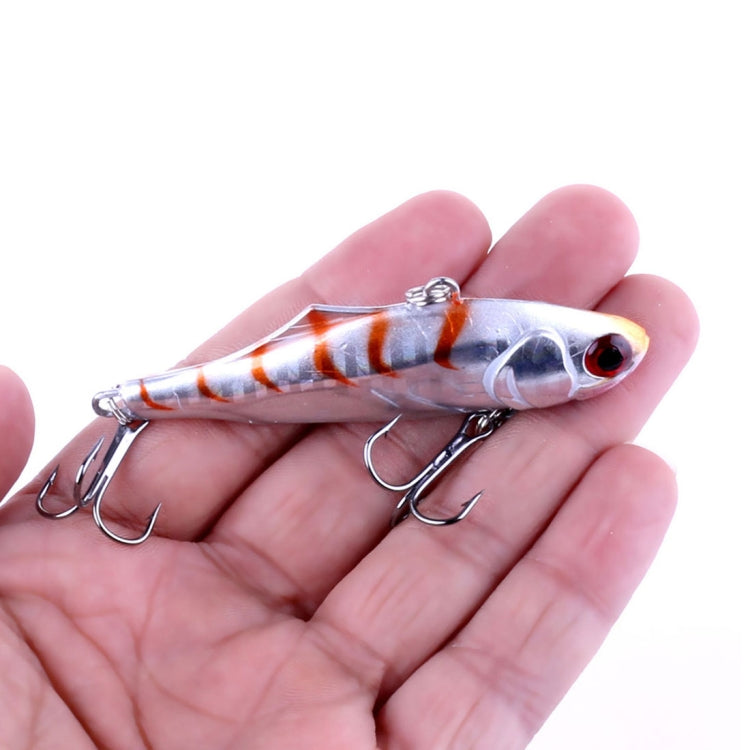 HENGJIA VI026 7 cm / 24 g strato di nuoto completo esche rigide in plastica esche da pesca set attrezzatura esche, insaccato