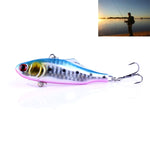 HENGJIA VI026 7 cm / 24 g strato di nuoto completo esche rigide in plastica esche da pesca set attrezzatura esche, insaccato