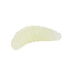 HENGJIA SO106 50 PCS 20mm Simulazione Pane Esca Vermi Mezzaluna Esca morbida A cavallo Pesce Verme Esca Attrezzi da pesca