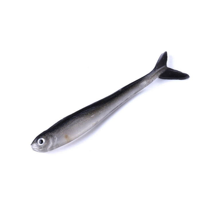 HENGJIA SO101 10 PZ 8cm/2.4g Loach Soft Bait Bicolore Piccolo Pesce Strada Soft Fishing Lure per la Pesca in Mare