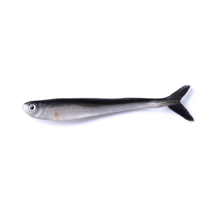 HENGJIA SO101 10 PZ 8cm/2.4g Loach Soft Bait Bicolore Piccolo Pesce Strada Soft Fishing Lure per la Pesca in Mare