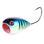 HENGJIA PO036 8 cm / 13 g bocca grande amo singolo che colpisce l'onda d'acqua esca dura esca attrezzatura da pesca all'aperto esca esca per la pesca attrezzatura da pesca, PO036-1, PO036-2, PO036-3, PO036-4, PO036-5, PO036-6, PO036-7, PO036-8