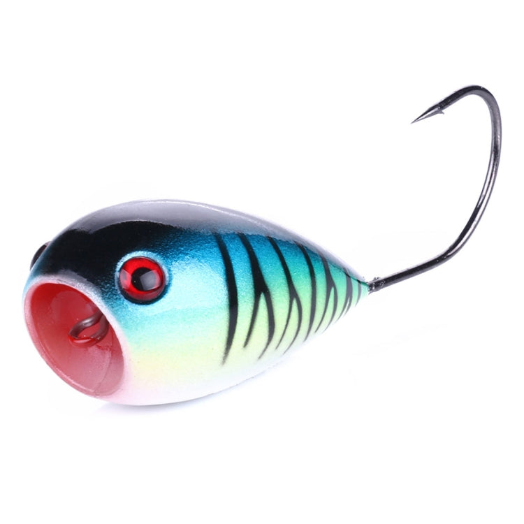 HENGJIA PO036 8 cm / 13 g bocca grande amo singolo che colpisce l'onda d'acqua esca dura esca attrezzatura da pesca all'aperto esca esca per la pesca attrezzatura da pesca, PO036-1, PO036-2, PO036-3, PO036-4, PO036-5, PO036-6, PO036-7, PO036-8