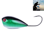 HENGJIA PO036 8 cm / 13 g bocca grande amo singolo che colpisce l'onda d'acqua esca dura esca attrezzatura da pesca all'aperto esca esca per la pesca attrezzatura da pesca, PO036-1, PO036-2, PO036-3, PO036-4, PO036-5, PO036-6, PO036-7, PO036-8