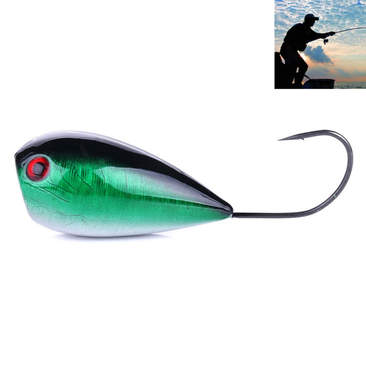 HENGJIA PO036 8 cm / 13 g bocca grande amo singolo che colpisce l'onda d'acqua esca dura esca attrezzatura da pesca all'aperto esca esca per la pesca attrezzatura da pesca, PO036-1, PO036-2, PO036-3, PO036-4, PO036-5, PO036-6, PO036-7, PO036-8