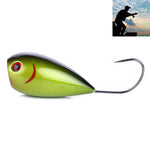 HENGJIA PO036 8 cm / 13 g bocca grande amo singolo che colpisce l'onda d'acqua esca dura esca attrezzatura da pesca all'aperto esca esca per la pesca attrezzatura da pesca, PO036-1, PO036-2, PO036-3, PO036-4, PO036-5, PO036-6, PO036-7, PO036-8
