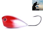 HENGJIA PO036 8 cm / 13 g bocca grande amo singolo che colpisce l'onda d'acqua esca dura esca attrezzatura da pesca all'aperto esca esca per la pesca attrezzatura da pesca, PO036-1, PO036-2, PO036-3, PO036-4, PO036-5, PO036-6, PO036-7, PO036-8