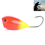 HENGJIA PO036 8 cm / 13 g bocca grande amo singolo che colpisce l'onda d'acqua esca dura esca attrezzatura da pesca all'aperto esca esca per la pesca attrezzatura da pesca, PO036-1, PO036-2, PO036-3, PO036-4, PO036-5, PO036-6, PO036-7, PO036-8
