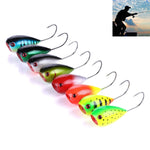HENGJIA PO036 8 PCS 8 cm / 13 g Bocca grande Amo singolo che colpisce l'onda d'acqua Esca dura Esca Attrezzatura da pesca all'aperto Esca Esche da pesca Attrezzatura da pesca, PO036
