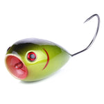 HENGJIA PO036 8 PCS 8 cm / 13 g Bocca grande Amo singolo che colpisce l'onda d'acqua Esca dura Esca Attrezzatura da pesca all'aperto Esca Esche da pesca Attrezzatura da pesca, PO036