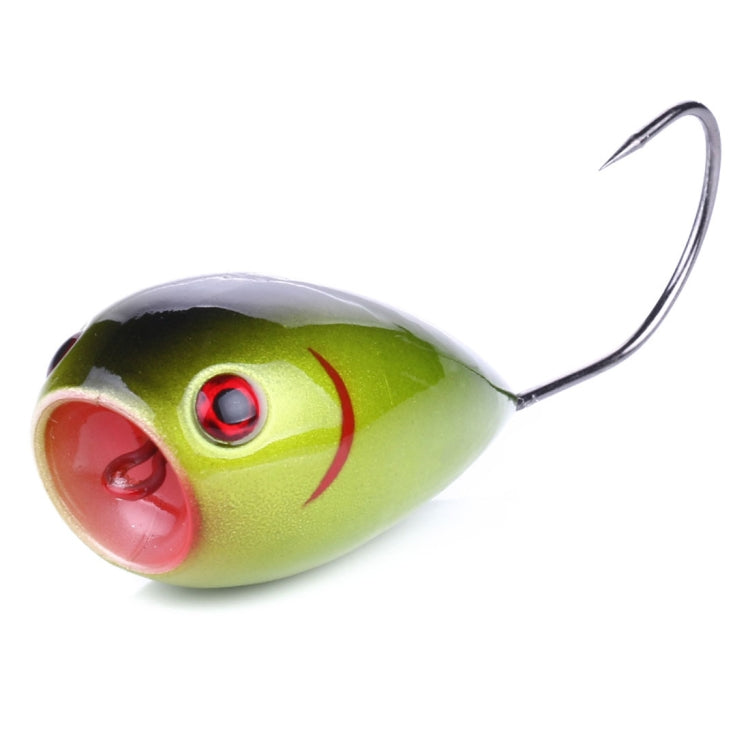 HENGJIA PO036 8 PCS 8 cm / 13 g Bocca grande Amo singolo che colpisce l'onda d'acqua Esca dura Esca Attrezzatura da pesca all'aperto Esca Esche da pesca Attrezzatura da pesca, PO036