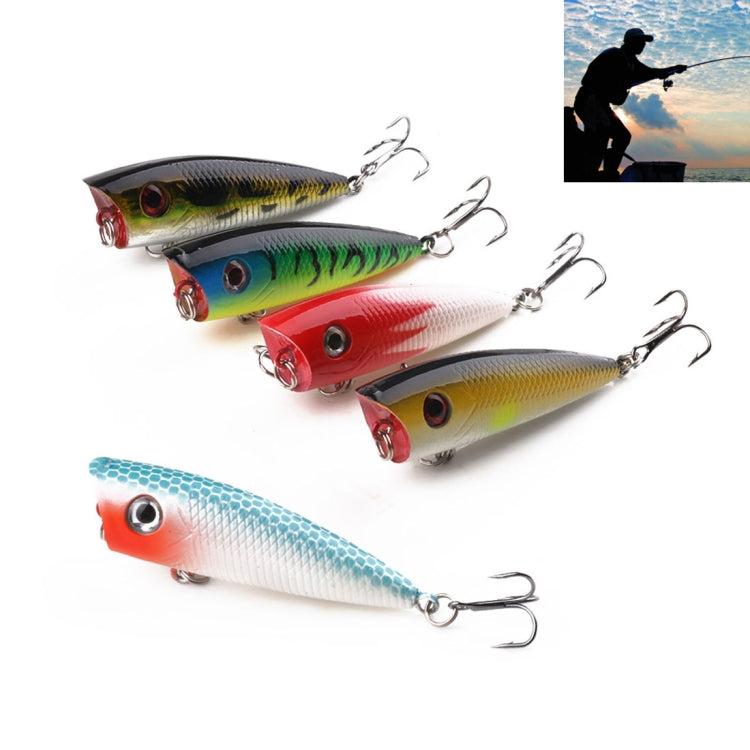 HENGJIA PO035 6cm/6g 5 PCS Simulazione Esche rigide Esche da pesca Set Esche per attrezzatura Adatta per acqua salata e acqua dolce, PO035 5pcs