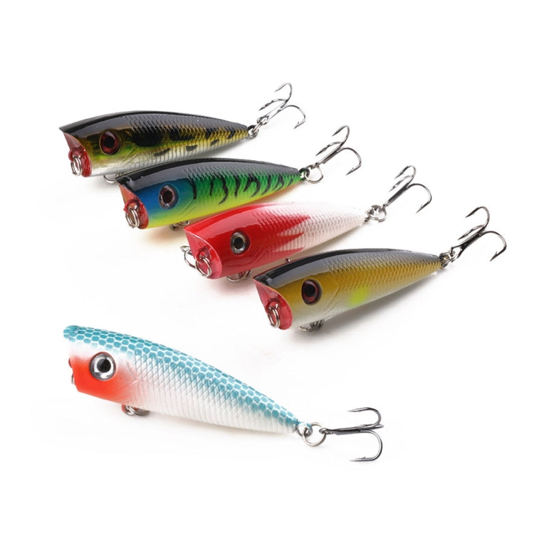 HENGJIA PO035 6cm/6g 5 PCS Simulazione Esche rigide Esche da pesca Set Esche per attrezzatura Adatta per acqua salata e acqua dolce, PO035 5pcs