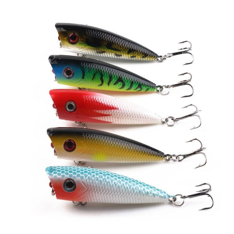 HENGJIA PO035 6cm/6g 5 PCS Simulazione Esche rigide Esche da pesca Set Esche per attrezzatura Adatta per acqua salata e acqua dolce, PO035 5pcs