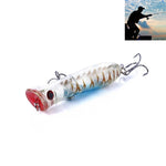 HENGJIA PO032 8cm / 12g Simulazione Esche rigide Esche da pesca con ganci Affrontare esche Fit Acqua salata e acqua dolce, PO032 1#, PO032 2#, PO032 3#, PO032 4#, PO032 5#, PO032 6#, PO032 7#, PO032 8#, PO032 9#, PO032 10#
