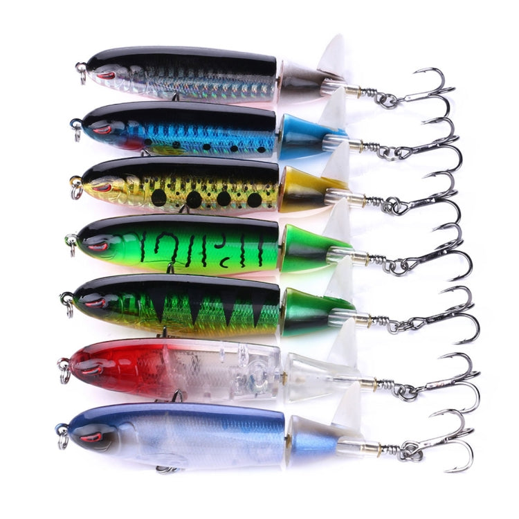 HENGJIA PE018 10cm/13g elica a forma di trattore esche rigide esche da pesca affrontare esche adatte acqua salata e acqua dolce, PE018 1#, PE018 2#, PE018 3#, PE018 4#, PE018 5#, PE018 6#, PE018 7#, PE018 8#