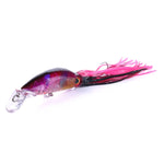 HENGJIA JIZ002 10 cm/16,6 g 8 pezzi esche rigide a forma di calamari a forma di polpo grande esche da pesca a tiro lungo esche da attrezzatura adatta per pesca in mare e pesca d'acqua dolce, insaccato, 8 PCS