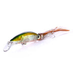 HENGJIA JIZ002 10 cm/16,6 g 8 pezzi esche rigide a forma di calamari a forma di polpo grande esche da pesca a tiro lungo esche da attrezzatura adatta per pesca in mare e pesca d'acqua dolce, insaccato, 8 PCS