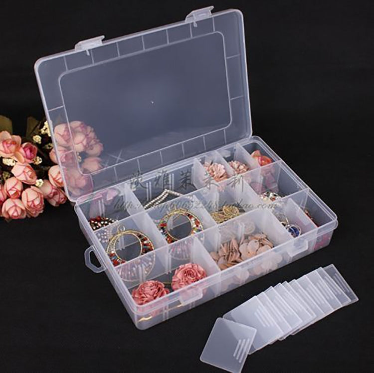 HENGJIA qt022 Twenty Four Grid Impermeabile Multifunzione Attrezzi da pesca Scatola trasparente per attrezzatura da pesca, qt022