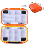 HENGJIA qt020 Ganci per attrezzi da pesca multifunzione impermeabili e scatola per esche da pesca, piccolo: 11,5 x 8 x 3,5 cm, 11.5 x 8 x 3.5cm