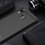 Custodia TPU fibra carbonio per Asus ZenFone Max M2
