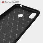 Custodia TPU fibra carbonio per Asus ZenFone Max M2