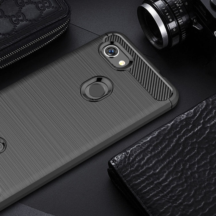 Custodia TPU fibra carbonio per Google Pixel 3 Lite