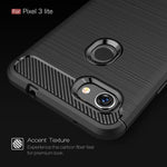 Custodia TPU fibra carbonio per Google Pixel 3 Lite