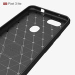 Custodia TPU fibra carbonio per Google Pixel 3 Lite