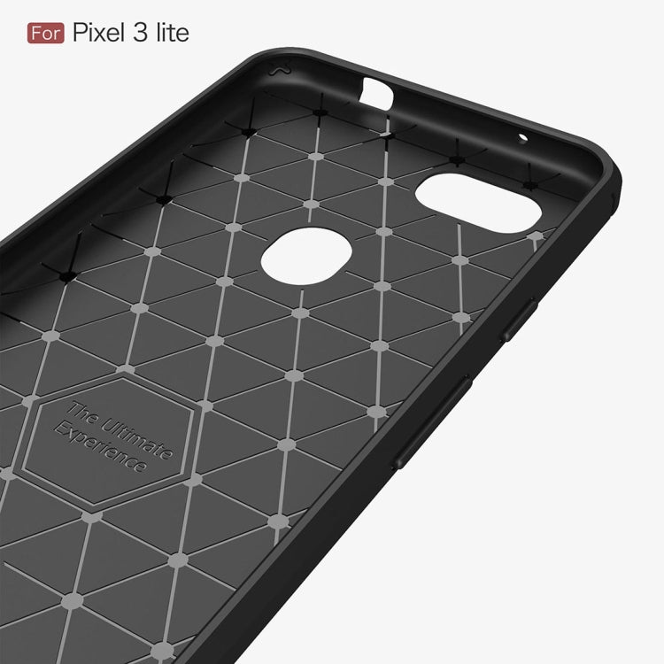 Custodia TPU fibra carbonio per Google Pixel 3 Lite