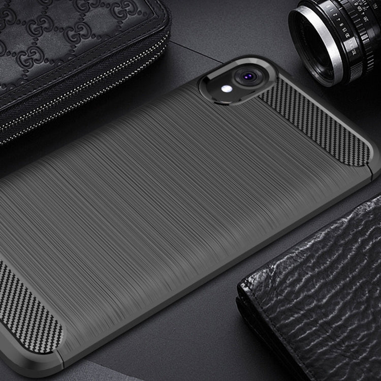 Custodia TPU fibra carbonio per Motorola Moto G6 Play