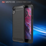 Custodia TPU fibra carbonio per Motorola Moto G6 Play